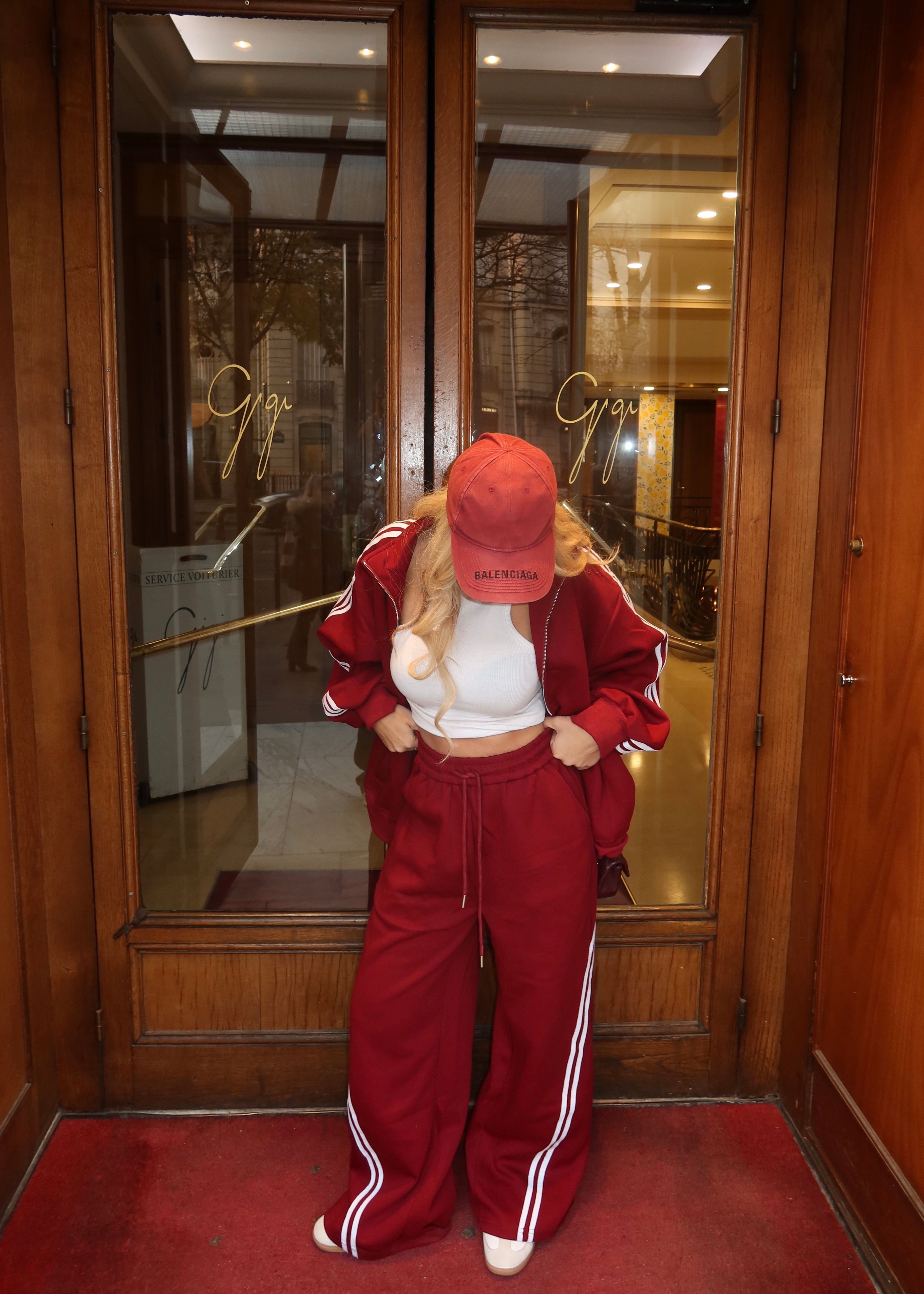 LE CLUB 56 | JODI TRACKSUIT RED